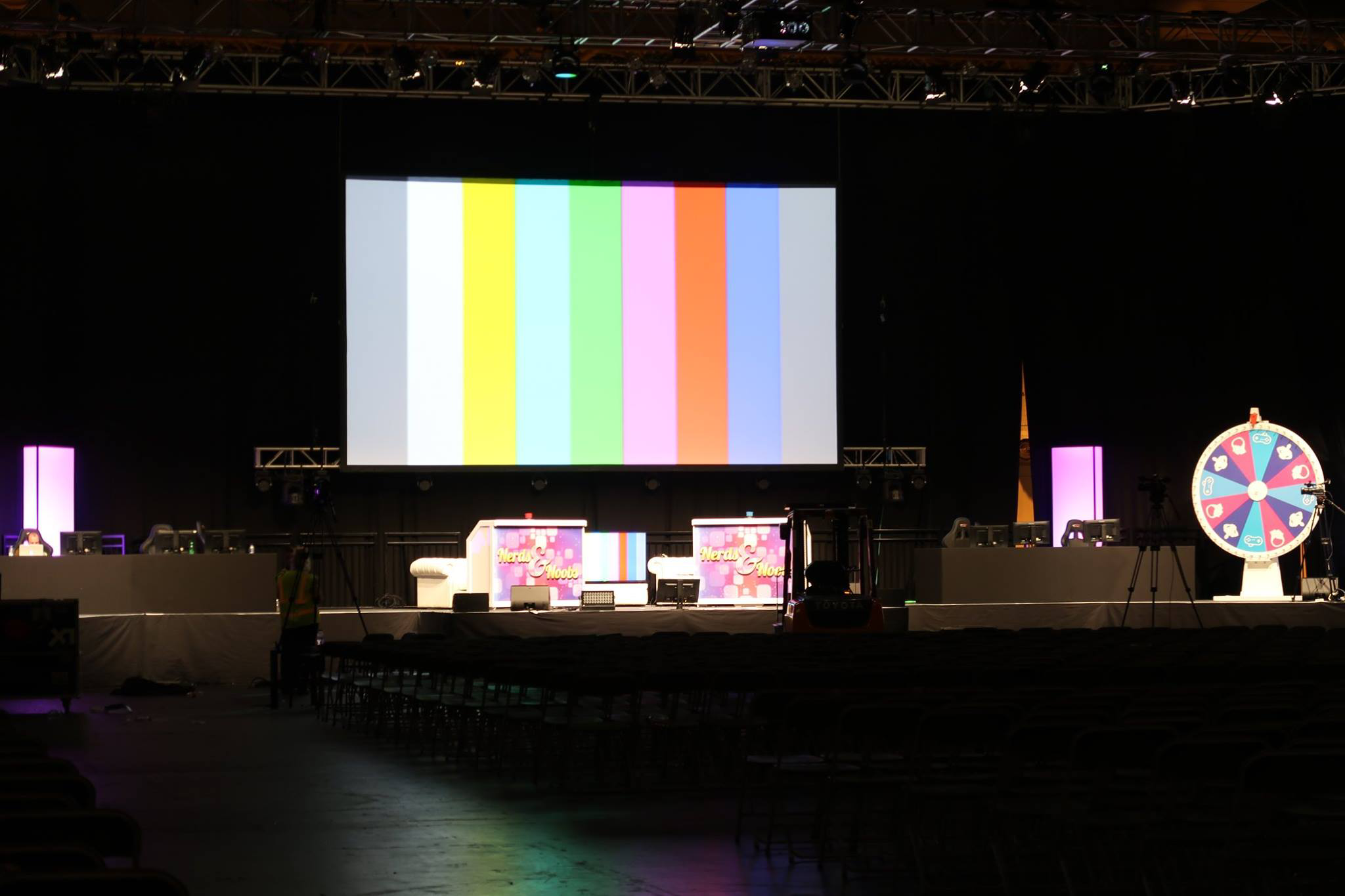 Main stage testing