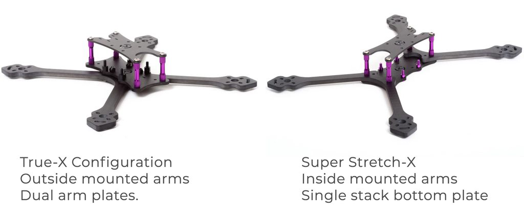 Just 2 examples of the frame layout differences