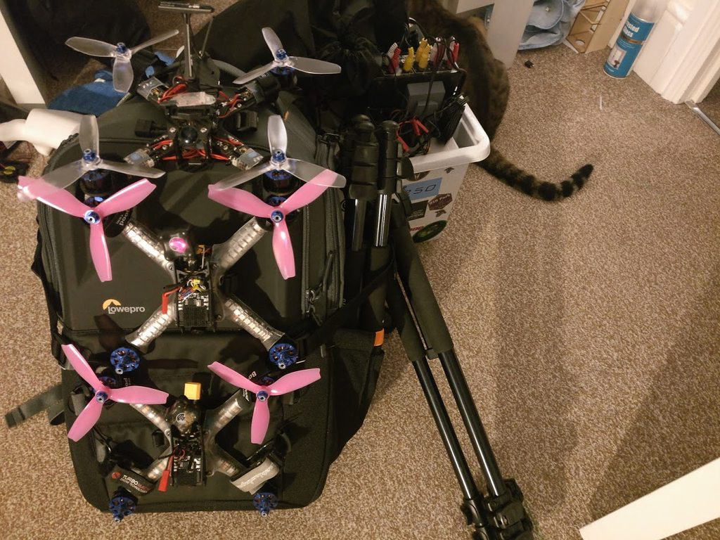 Lowepro BP X2 - Packed up for UK Drone Show