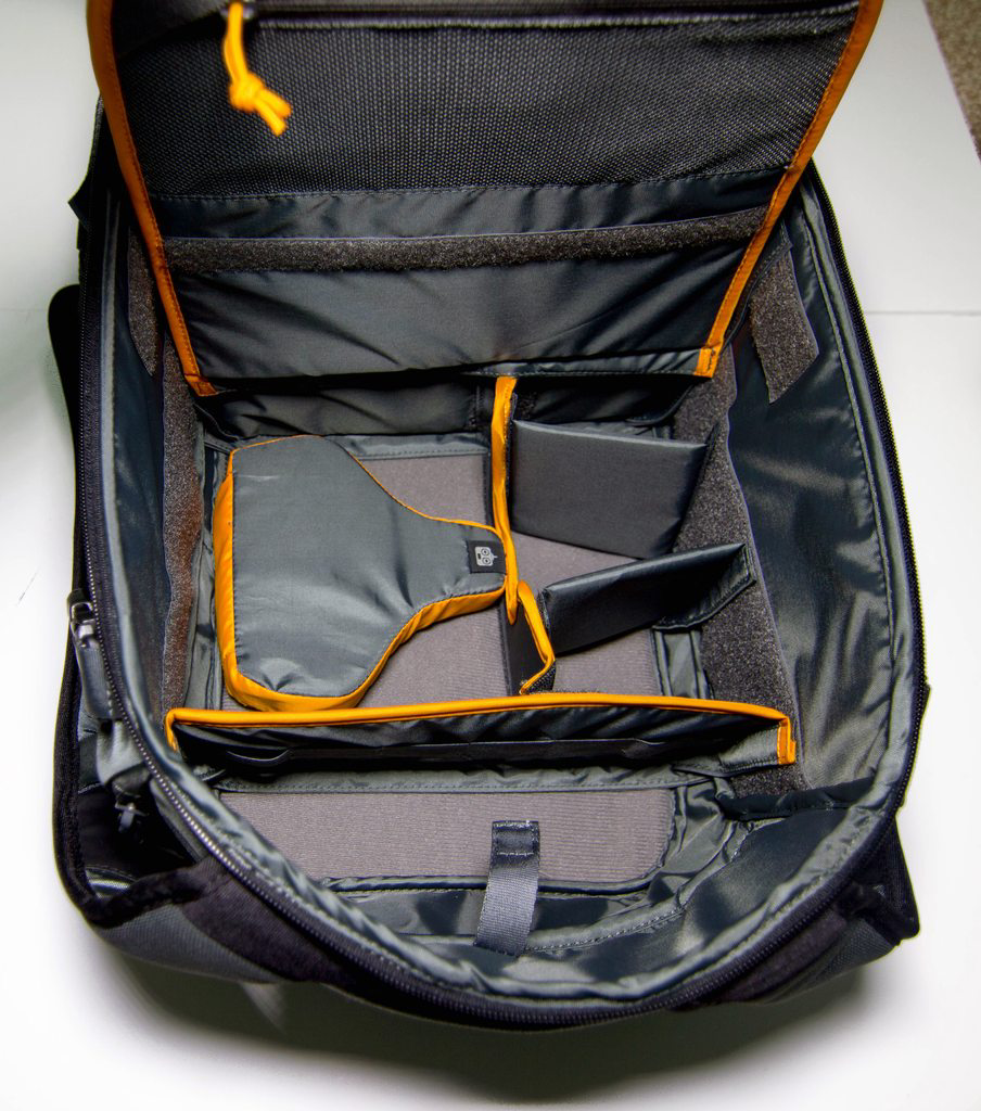 Lowepro BP X2 - Inside the top storage area - yet more great space