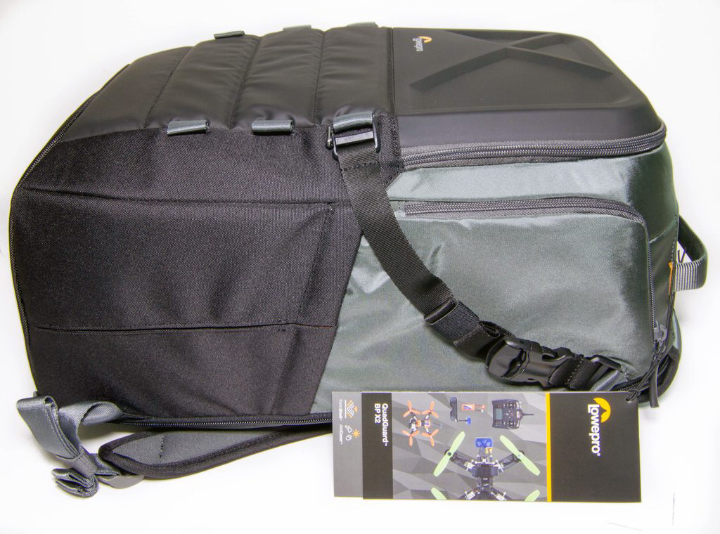 Lowepro BP X2 - Lay down flat 